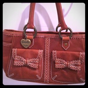 🎉Leather Isabella Fiore handbag